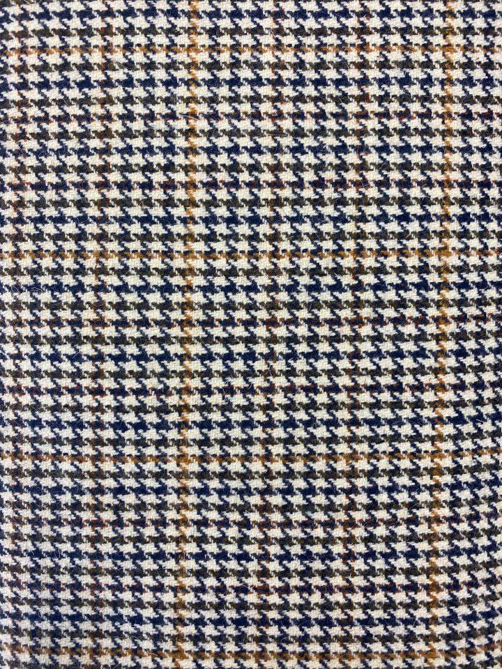 Beige with Mustard Stripe Wool